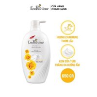 Sữa tắm trắng và dưỡng ẩm Enchanteur Charming white creamy body wash 650gr