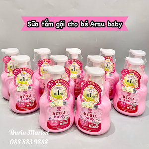 Sữa tắm trẻ em Arau Baby 450ml