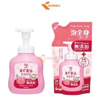 Sữa tắm trẻ em Arau baby Chai 450ml/ Túi 400ml