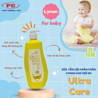 Sữa tắm trẻ em Lynan Baby 500ml an toàn cho da - Vàng tinh khiết