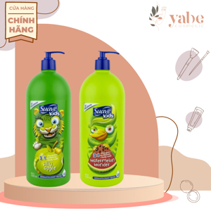 Sữa tắm trẻ em Suave Kid 3 in 1 1.18l