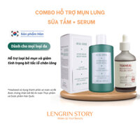 Sữa Tắm Trị Mụn Lưng HEALSEED ACNE AQUA BODY WASH Kết Hợp Tinh Chất Serum Hỗ Trợ Điều Trị Mụn Lưng