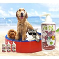 Sữa tắm trị ve rận, bọ chét chó mèo Modern Pet gel plus 500ml