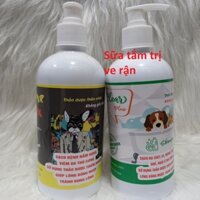 Sữa tắm trị ve rận cho chó mèo Clear Plus 500ml