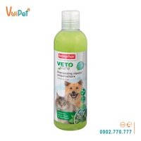 Sữa tắm trị ve rận cho chó mèo BEAPHAR Veto Pure 250ml