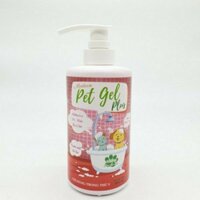 sữa tắm trị ve rận pet gel plus cho chó mèo 500ml