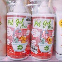 Sữa tắm trị ve rận thú cưng PetGel 500ml - Pet Gel siêu thơm