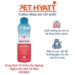 Sữa tắm TropiClean OXYMED Anti Itch Medicated 592ml