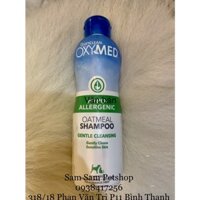 Sữa tắm TropiClean OxyMed Hypo-Allergeni cho chó mèo con da nhạy cảm 592ml