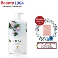 Sữa Tắm Tươi Mát Dài Lâu Hương Dâu & Bạc Hà OLAY Fresh Outlast White Strawberry & Mint Body Wash 887ml