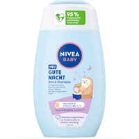 Sữa tắm và dầu gội Nivea Baby Gute Nacht cho bé.