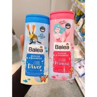 Sữa tắm và Gội Balea Dusche & shampoo cho bé từ 1 tuổi của Đức 300ml
