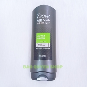 Sữa tắm và rửa mặt nam Dove Men Care Extra Fresh chai 532ml
