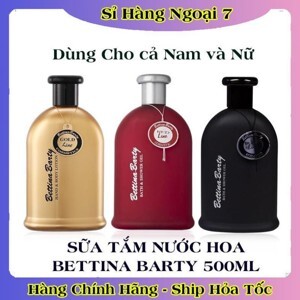 Sữa tắm Vanilla Bettina Barty 500ml