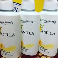 Sữa tắm Vanilla by Bettina Barty Germany 500ml