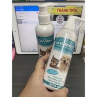SỮA TẮM VIÊM DA CHO CHÓ CV-MICO 200ml