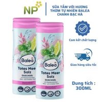 Sữa Tắm Với Hương Thơm Tự Nhiên Balea – Chai 300ml – Chanh bạc hà