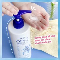 Sữa Tắm Ý Dĩ Hatomugi Trắng 800ml