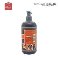 Sữa tắm Ý Tesori d'Oriente hương hoa sen 300ml kèm vòi (zeroshop)