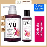 Sữa tắm Yu cao cấp Đài Loan dành cho chó lông màu 150ml