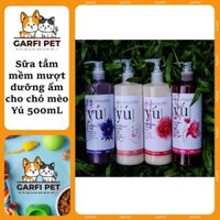 Sữa Tắm Yu' Dành Cho Chó Mèo Chai Lẻ 500ml