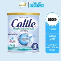 Sữa tăng cân CALILE GAIN, sữa tăng cân cho bé và người lớn trên 3 tuổi - Hoa Milk