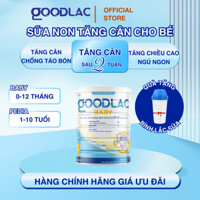 Sữa tăng cân cho bé Goodlac lon 900g hàng chính hãng - Nguyên liệu nhập khẩu New Zealand