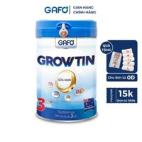 Sữa tăng cân cho bé Growtin 3 cho trẻ trên 3 tuổi, biếng ăn, kém hấp thu - Gafo