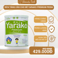Sữa Tăng Cân Cho Bé YARAKO PREMIUM PEDIA Hộp 400g - Tăng Khả Năng Hấp Thu Cho Trẻ Biếng Ăn