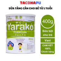 Sữa Tăng Cân Cho Bé YARAKO PREMIUM PEDIA Dành Cho Trẻ Biếng Ăn Và Tăng Cân Nặng
