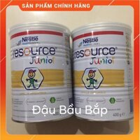 Sữa tăng cân cho trẻ RESOURCE JUNIOR 400G, hàng Đức, cam kết hàng chính hãng, dành cho trẻ từ 1 tuổi đến 10 tuổi