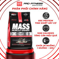 Sữa Tăng Cân Elite Labs Mass Muscle Gainer 20lbs 9kg - Cookies and Cream