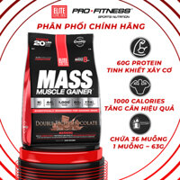 Sữa Tăng Cân Elite Labs Mass Muscle Gainer 20lbs 9kg - Socola