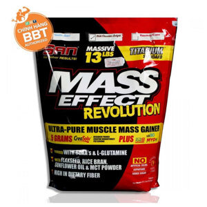 Sữa tăng cân mass effect revolution tăng cân tăng cơ thể hình bịch 13lbs (5.9kg)