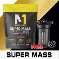 Sữa tăng cân MASS GAINER MUSCLE QNE, tăng cân tăng cơ hiệu quả túi 1.2kg - C2