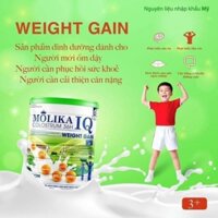 Sữa tăng cân MOLIKA Weight Gain (người lớn & trẻ từ 3 tuổi), 900g, hạn sử dụng 2024, 2025