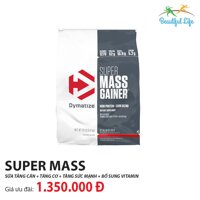 Sữa tăng cân Super Mass 5.4kg