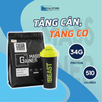 Sữa Tăng Cân Tăng Cơ[ có Bình shaker] MASS GAINER Body Gold túi 1,5kg