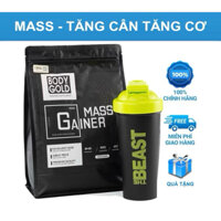 Sữa Tăng Cân- Tăng Cơ - Mass Gainer Hight Protein  Body Gold túi 1,5kg + Tặng Bình Lắc