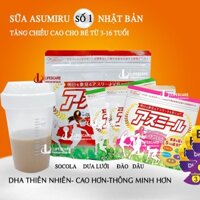 Sữa tăng chiều cao Asumiru Nhật Bản tăng chiều cao cho bé 3-16 tuổi, 180g-lifescare