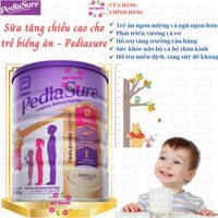 Sữa tăng chiều cao cho trẻ biếng ăn từ 1-10 tuổi Úc Pediasure Vanilla giúp phát triển cân đối chiều cao, cân nặng, trí não - QuaTangMe Extaste - 850ghộp