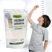 Sữa tăng chiều cao gấp 4 lần canxi HEIGHT GROWTH, combo 2 túi tặng bình lắc, chính hãng công ty