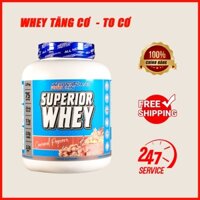 Sữa Tăng Cơ Bổ Sung Protein Giúp Tăng Cơ  International Protein Superior Whey 5lbs