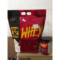 Sữa Tăng CƠ MUTANT WHEY 10LBS – 4.54Kg TẶNG BCAAs