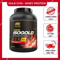 Sữa tăng cơ PVL ISO Gold - Premium Isolate 100% Whey Protein Powder with Probiotic, 5 Lbs (2.27kg)