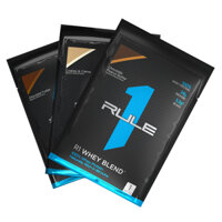 Sữa tăng cơ Rule 1 Whey Blend gói 32-34g (1 serving) mùi vị ngẫu nhiên