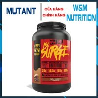 Sữa tăng cơ Whey Iso Surge Mutant 1.6LBS 23 lần dùng - 25g Pro + 16.3g EAA Glutamin + 5.5g BCAA