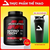 Sữa tăng cơ Whey Protein NITRO TECH RIPPED 4LBS (1.8Kg) - Nhiều mùi vị - Chính hãng Muscletech USA