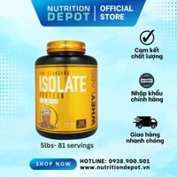 Sữa tăng cơ Wheylabs Pro Standard Isolate Protein Hộp 2.27 kg 81 lần dùng - Nutrition Depot - Iced Coffee