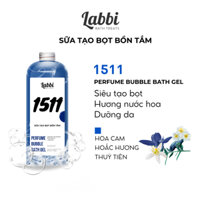 Sữa tạo bọt bồn tắm 1511 [Labbi] PERFUME BUBBLE GEL